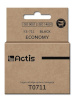 Actis tindikassett T0711, Ink for Epson(T0711), 15ml, must