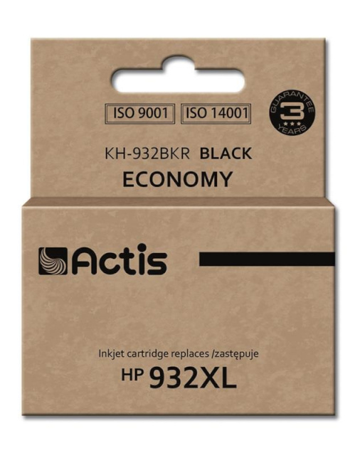 Actis tindikassett KH-932BKR, Ink for HP(932XL CN053AE), Standard, 30ml, must