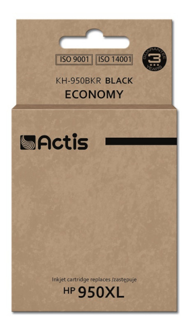 Actis tindikassett KH-950BKR, Ink for HP(950XL CN045AE), Standard, 80ml, must