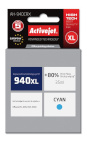 Activejet tindikassett AH-940CRX, Ink Cartridge for HP Printer(940XL C4907AE), Premium, 35ml, Prints 80% more, cyan