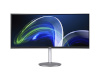 Acer monitor CB342CURBMIIPHUZX, 34", hõbedane/must