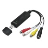 Logilink adapter VG0030 USB 2.0 A/V grabber, USB-A/M to 3x RCA + Mini-DIN 5/F, 3x RCA(F), USB-A, USB 2.0(M), must
