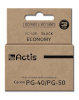 Actis tindikassett KC-40R, Ink Cartridge for Canon(PG-40/PG-50), Standard, 25ml, must