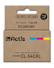 Actis tindikassett KC-541R, Ink Cartridge for Canon(CL-541XL), Standard, 18ml, cyan/magenta/kollane