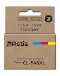 Actis tindikassett KC-546R, Ink Cartridge for Canon(CL-546XL), Standard, 15ml, cyan/magenta/kollane
