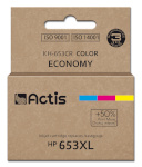 Actis tindikassett KH-653CR Printer Ink, HP 653XL 3YM74AE, Premium, 18ml, 300 pages, värviline