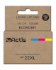 Actis tindikassett KH-22R Ink Cartridge HP 22XL C9352A, 18 ml, värviline