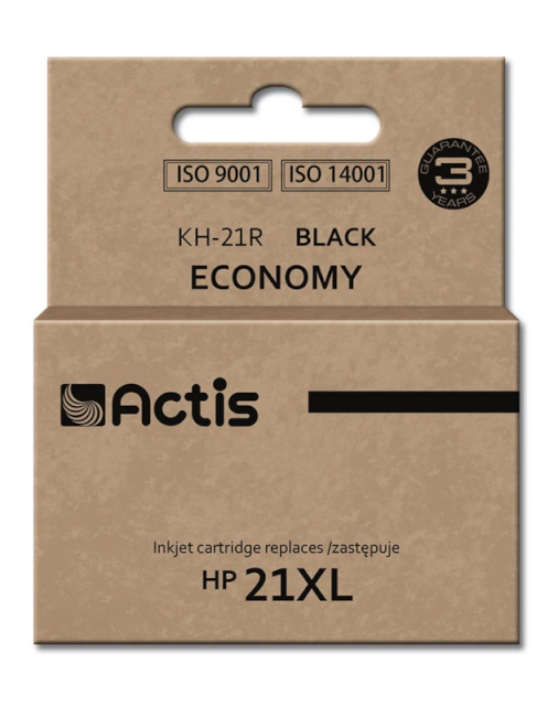 Actis tindikassett KH-21R Ink Cartridge HP 21XL C9351A, 20 ml, must