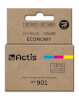 ACTIS tindikassett KH-901CR, Ink Cartridge HP 901XL CC656AE, 18 ml, värviline
