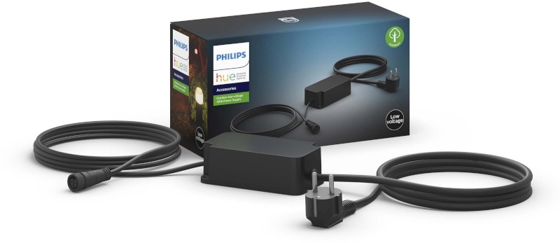 Philips toiteallikas ühenduskaabliga Lighting Power Supply 24V Hue 40W Outdoor, must