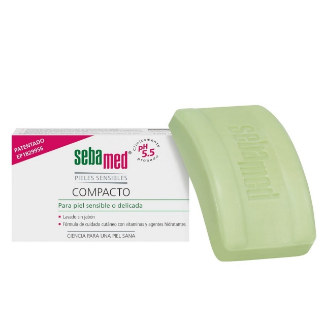 Sebamed Tahke geel Compacto Seebivaba Tundlik nahk 150 g