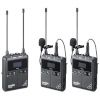 Godox juhtmevabamikrofoni süsteem WmicS1 Kit 2 UHF Lavalier Wireless System, must