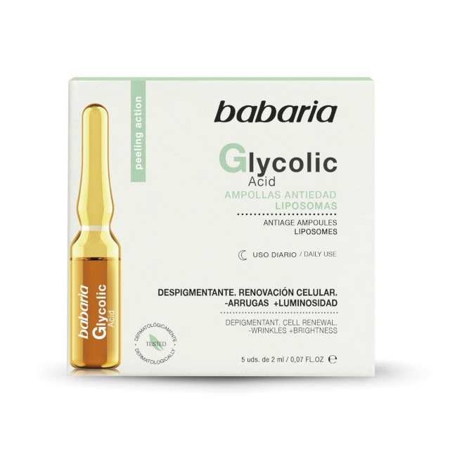 Babaria Ampullid Glükoolhappega (5x2ml)