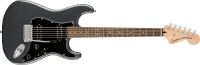 Squier elektrikitarr Affinity Stratocaster HH Electric Guitar, Charcoal Frost Metallic