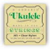 D'Addario ukulele keeled EJ65S Nylon String Set for Soprano Ukulele, 3-pakk