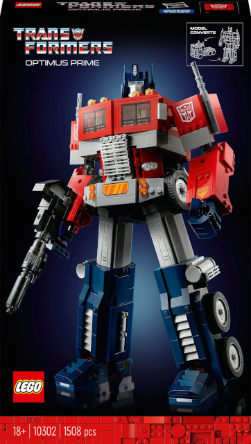 LEGO klotsid Icons Transformers 10302 Optimus Prime