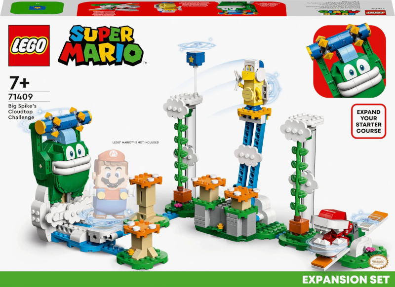 LEGO klotsid Super Mario 71409 Big Spike's Cloudtop Challenge Expansion Set