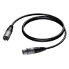 Procab kaabel XLR(M) to XLR(F), 10m, must