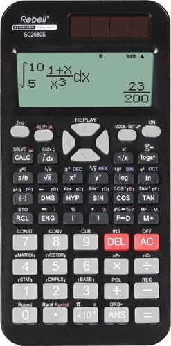 Rebell kalkulaator SC2080S Pocket Scientific must