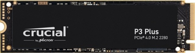 Crucial kõvaketas SSD P3 Plus, 1TB, M.2 NVMe 2280, PCIe 3.0 5000/3600