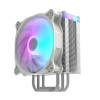 Darkflash CPU jahutus Darkair active cooling, LED, Heatsink + Fan 120x120mm, valge