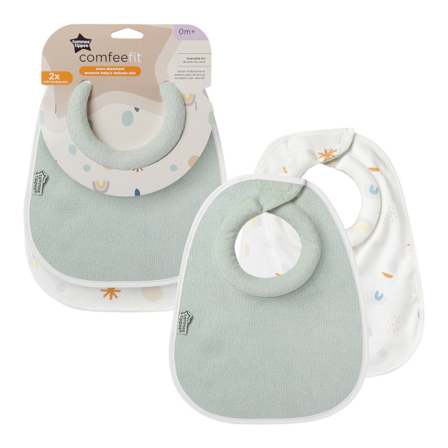 Tommee Tippee pudipõll COMFEEFIT, 0 m+, 2 tk., beige, multicolour, 46353060