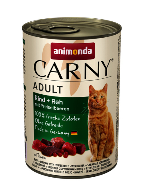 Animonda kassitoit Carny 4017721837163 Cats Moist Food 400g