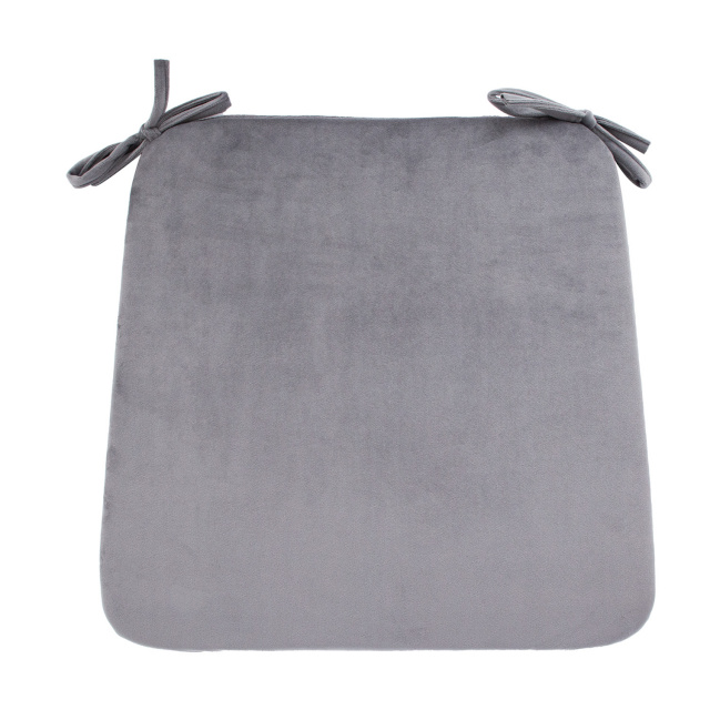 Toolikate VELVET 39x39cm, hall,100% polüester, kangas 316