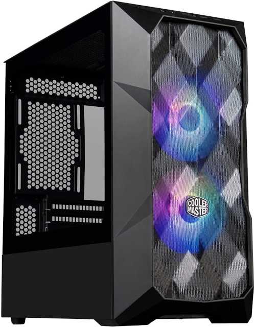 Cooler Master korpus MasterBox TD300 Mesh Mini-Tower Case, ARGB, must