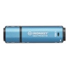 Kingston mälupulk IronKey Vault Privacy 50 Series USB-Stick, 128GB, USB 3.2 Gen 1, sinine