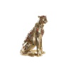 DKD Home Decor dekoratiivkuju Leopard Vaik Koloniaalne 25,5x17x33cm