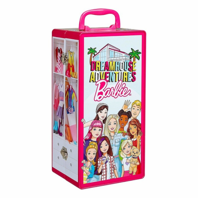 Klein garderoob Barbie