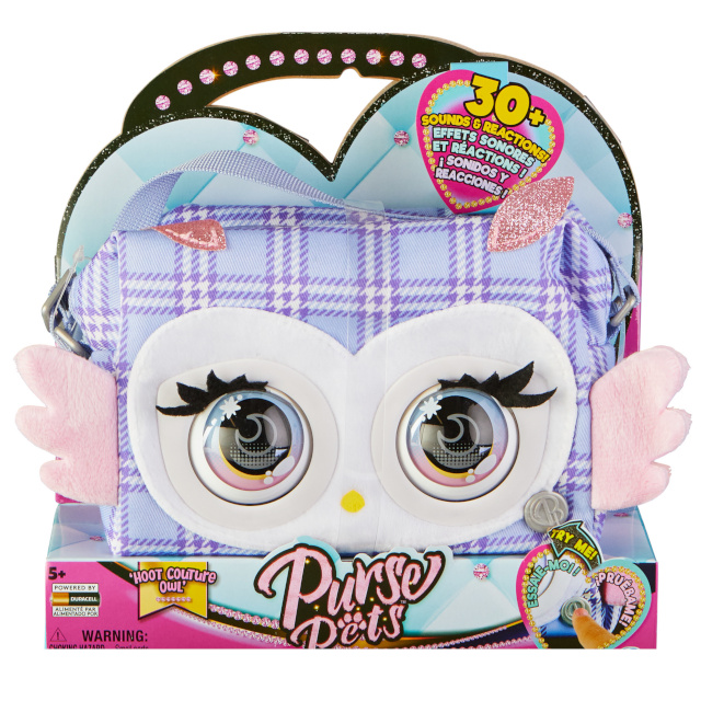 Spin Master kott Interactive bag Purse Pets Owl