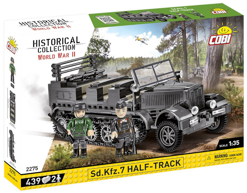 Cobi klotsid Historical Collection Sd.Kfz. 7 Half-Track