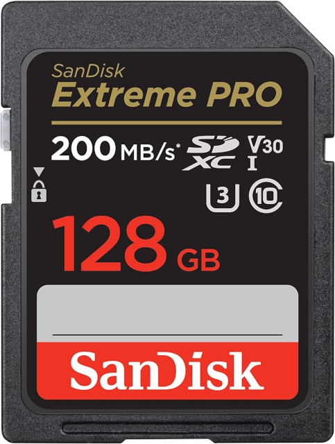 Sandisk mälukaart SDXC Extreme Pro 128GB 200MB/s V30 UHS-I U3