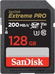 Sandisk mälukaart SDXC Extreme Pro 128GB 200MB/s V30 UHS-I U3