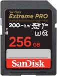 Sandisk mälukaart SDXC Extreme Pro 256GB 200MB/s V30 UHS-I U3