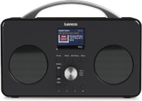 Lenco kaasaskantav raadio PIR-645, SMART-Radio, must