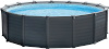 Intex bassein Frame Pool Graphite Ø 478x124cm 126384GS