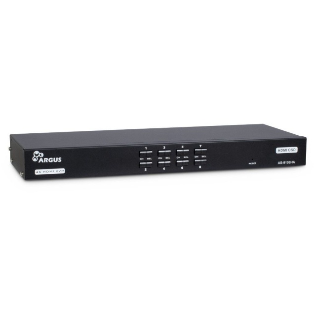 Inter-Tech KVM-Switch AS-9108HA, HDMI, must (88887300)