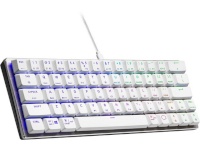 Cooler Master klaviatuur SK620, RGB, valge