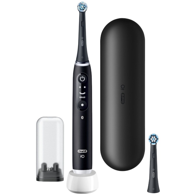 Braun elektriline hambahari Oral-B iO Series 6 Black Lava + Case, must