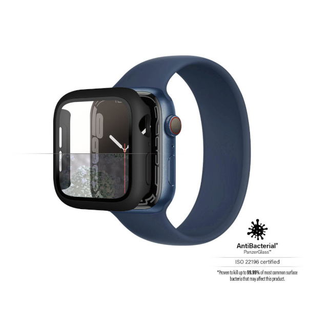 PanzerGlass kaitseklaas Apple Watch Series 7, 45mm, Black