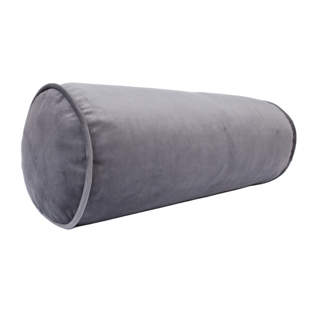 Rullpadi VELVET D18x50cm, hall, 100% polüester