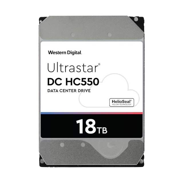 WD ULTRASTAR DC HC550 18TB WUH721818ALE6L4 Ent,