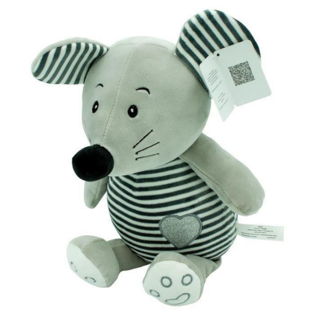 Tulilo pehme mänguasi Striped Hugs - Mouse 26 cm