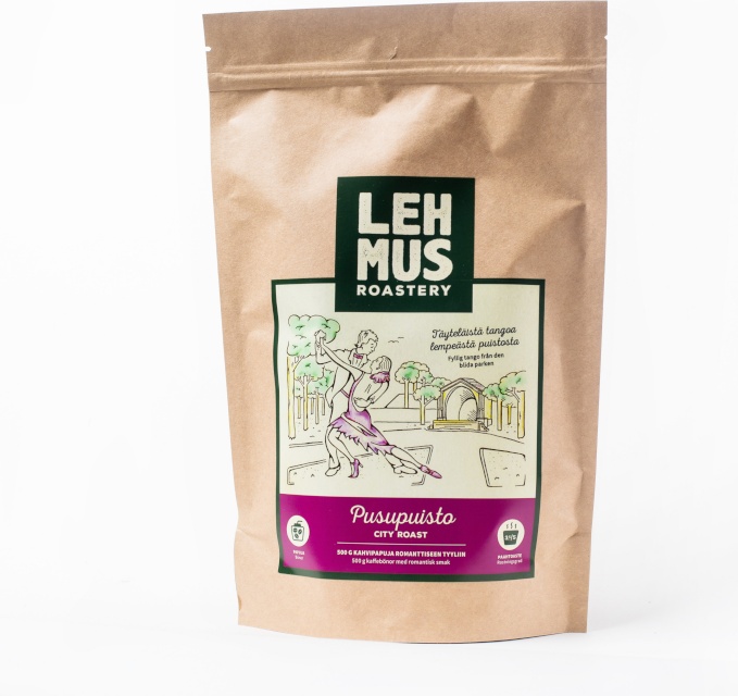 Lehmus Roastery jahvatatud kohv Pusupuisto, 500g