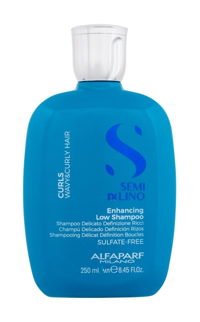 Alfaparf Milano šampoon Semi Di Lino Curls Enhancing Low Shampoo 250ml, naistele