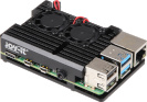 Joy-IT korpus Armor Case "Block Acitve“ Raspberry Pi 4, must