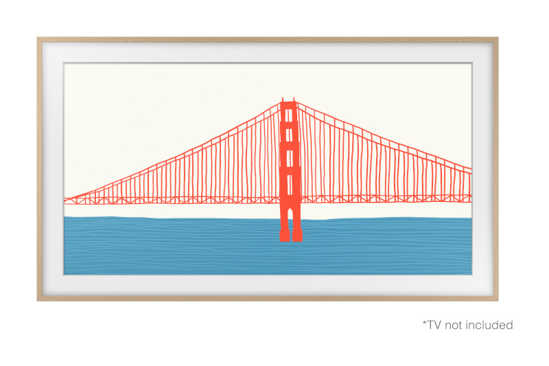 Samsung raam televiisorile VG-SCFA50TKB The Frame 50" , helepruun